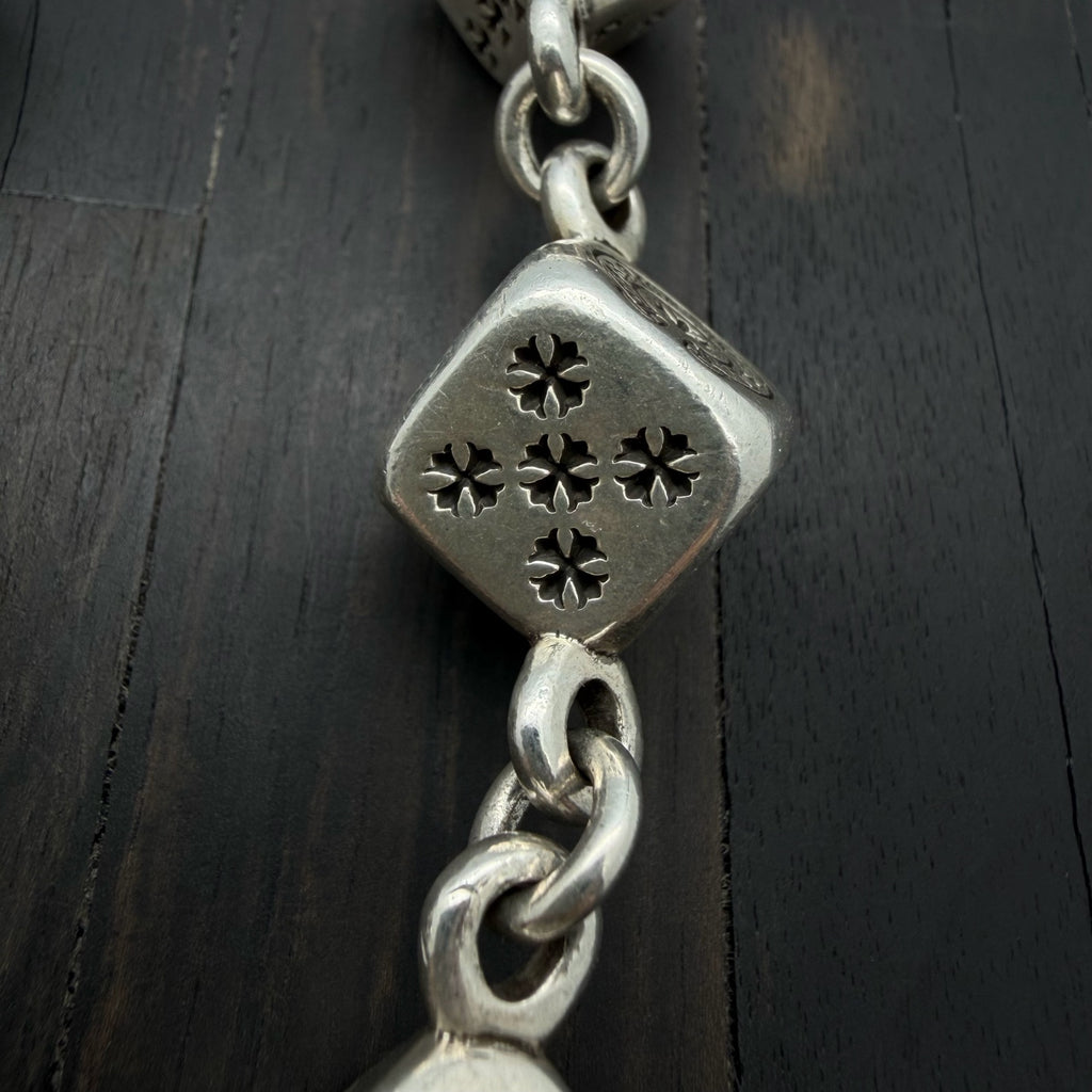 Large Dice Wallet Chain