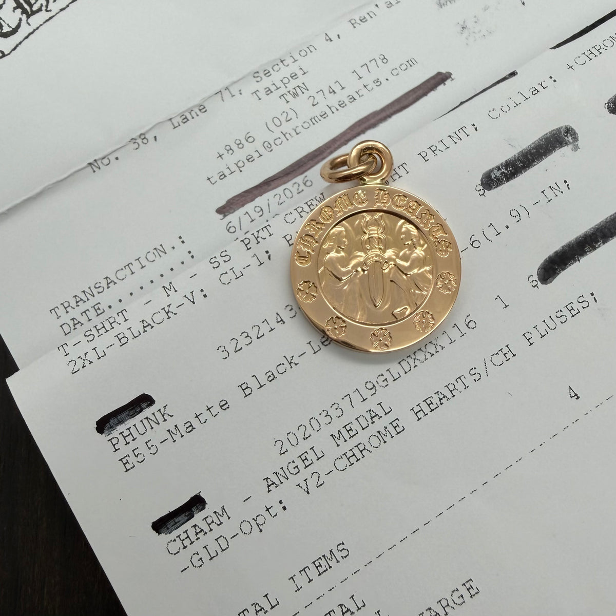 Angel Dagger Pendant