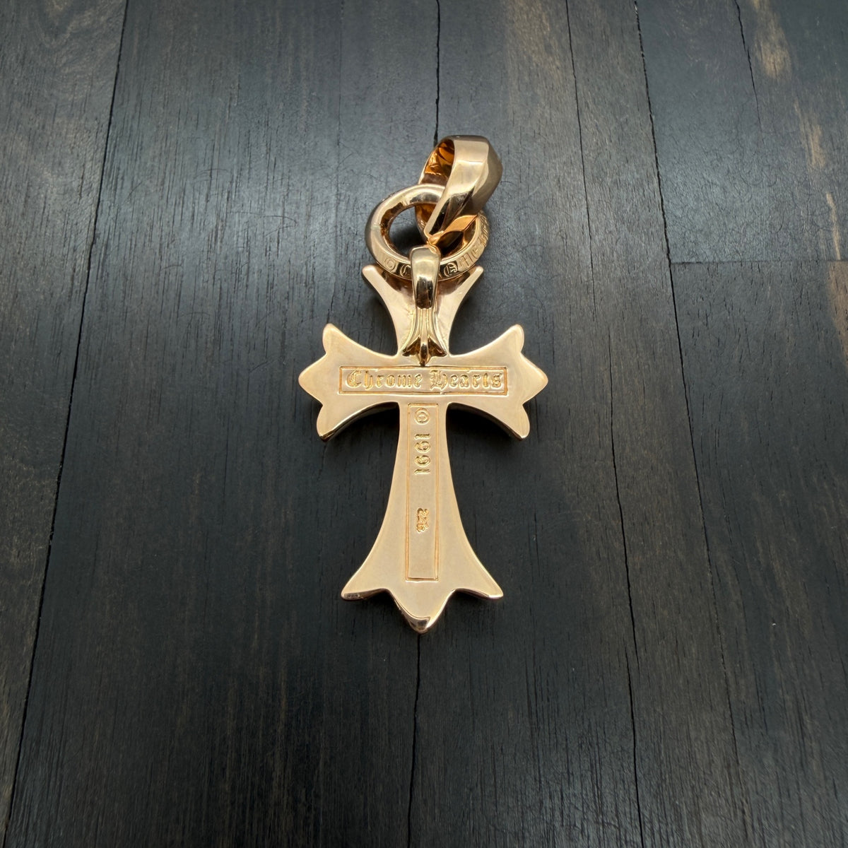 Teardrop Cross Pendant