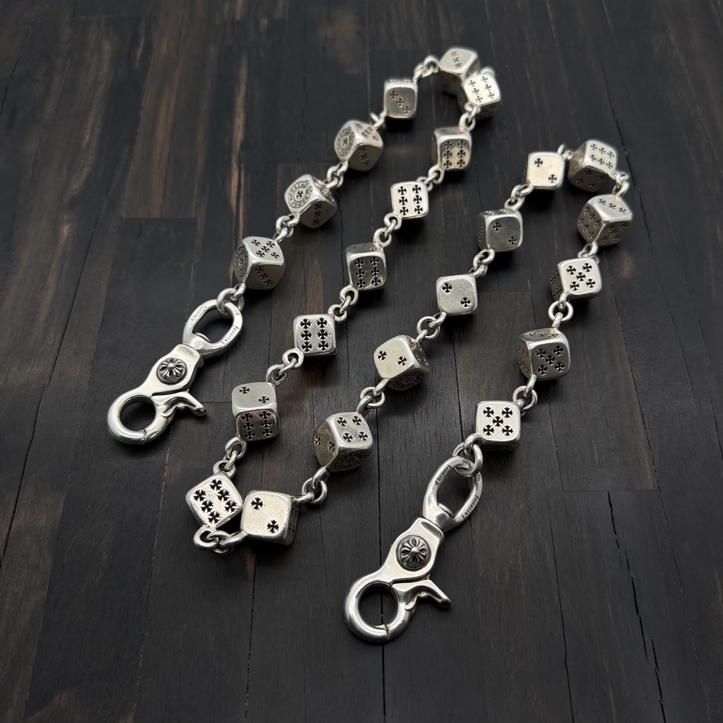 Large Dice Wallet Chain