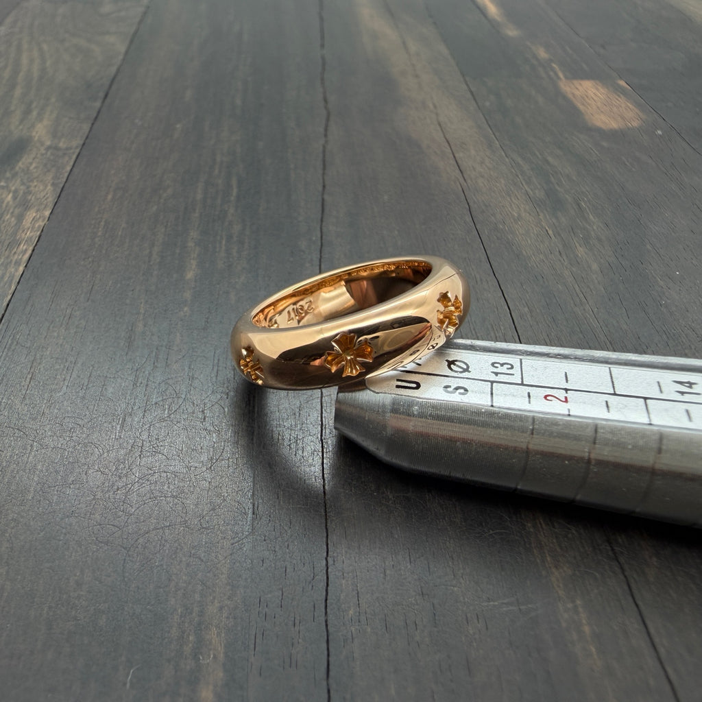 Cut-Out Cross Ring