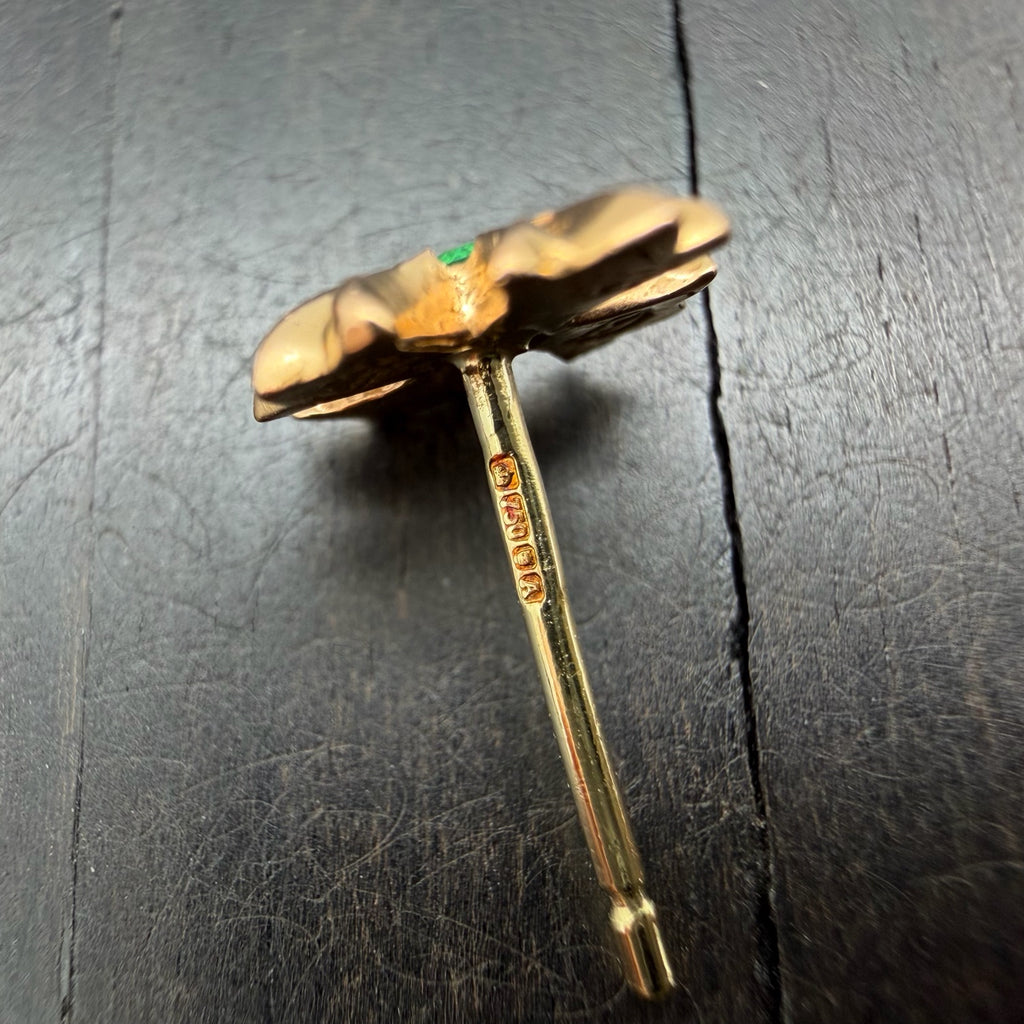 22K Gold Stud Earring