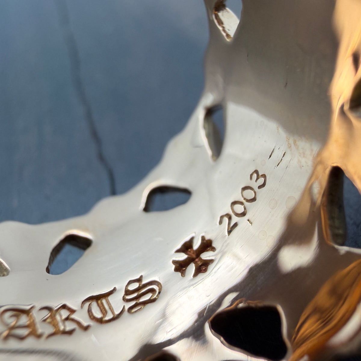 22K Gold Full Diamond Cemetery RIng
