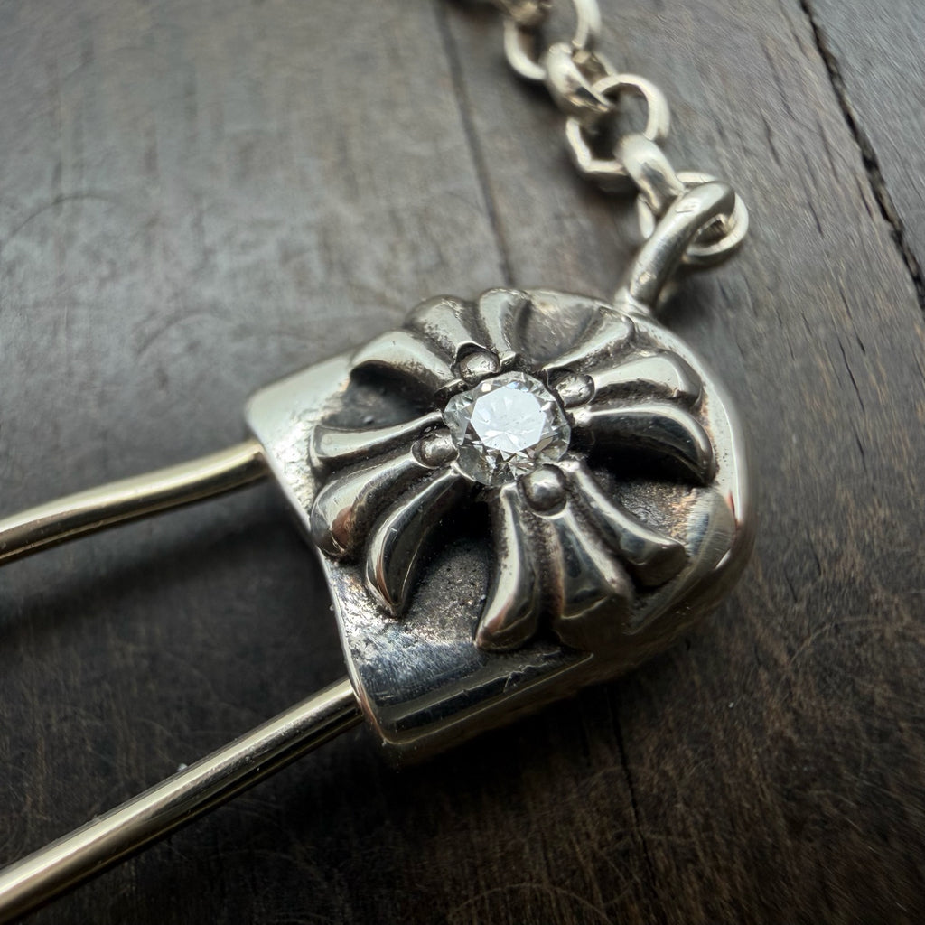 Safety Pin Necklace