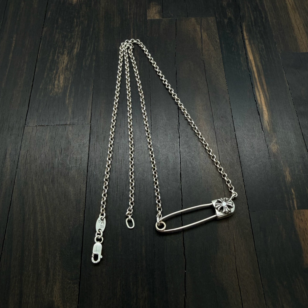 Safety Pin Necklace
