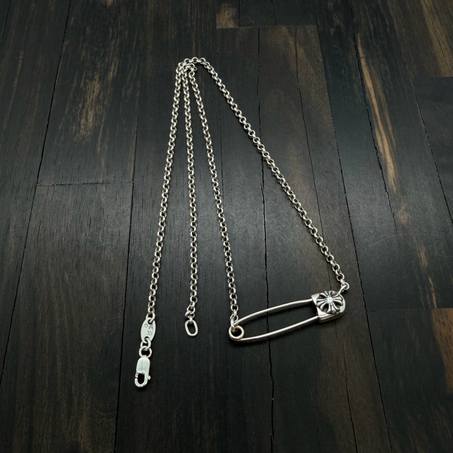 Safety Pin Necklace