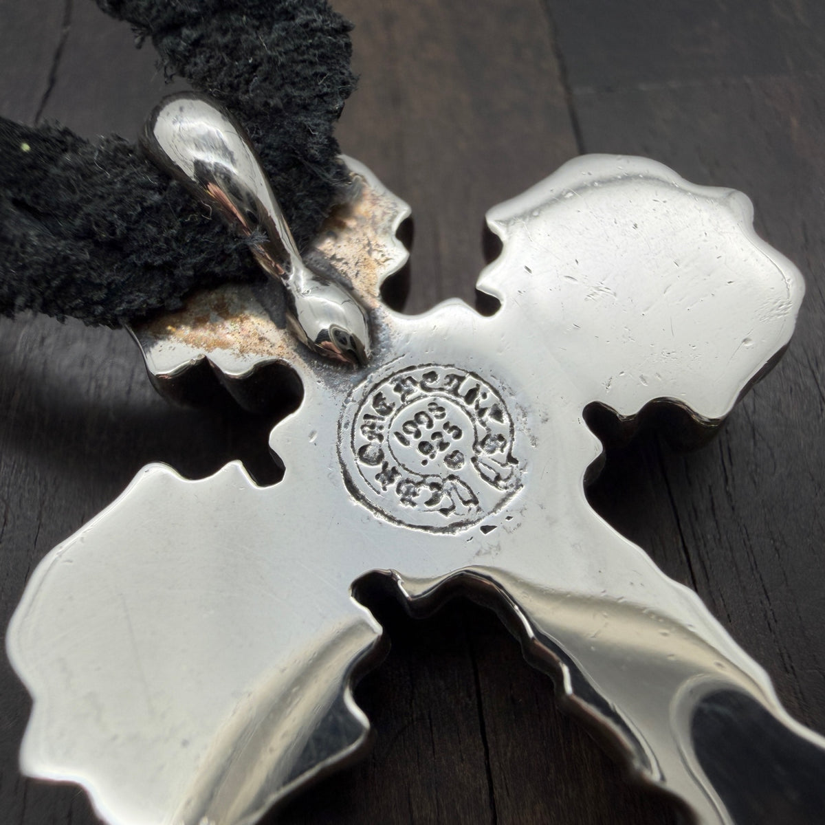Flame Cross Necklace