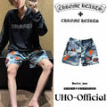 Bleu Camo Shorts