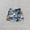 Blue Camo Shorts