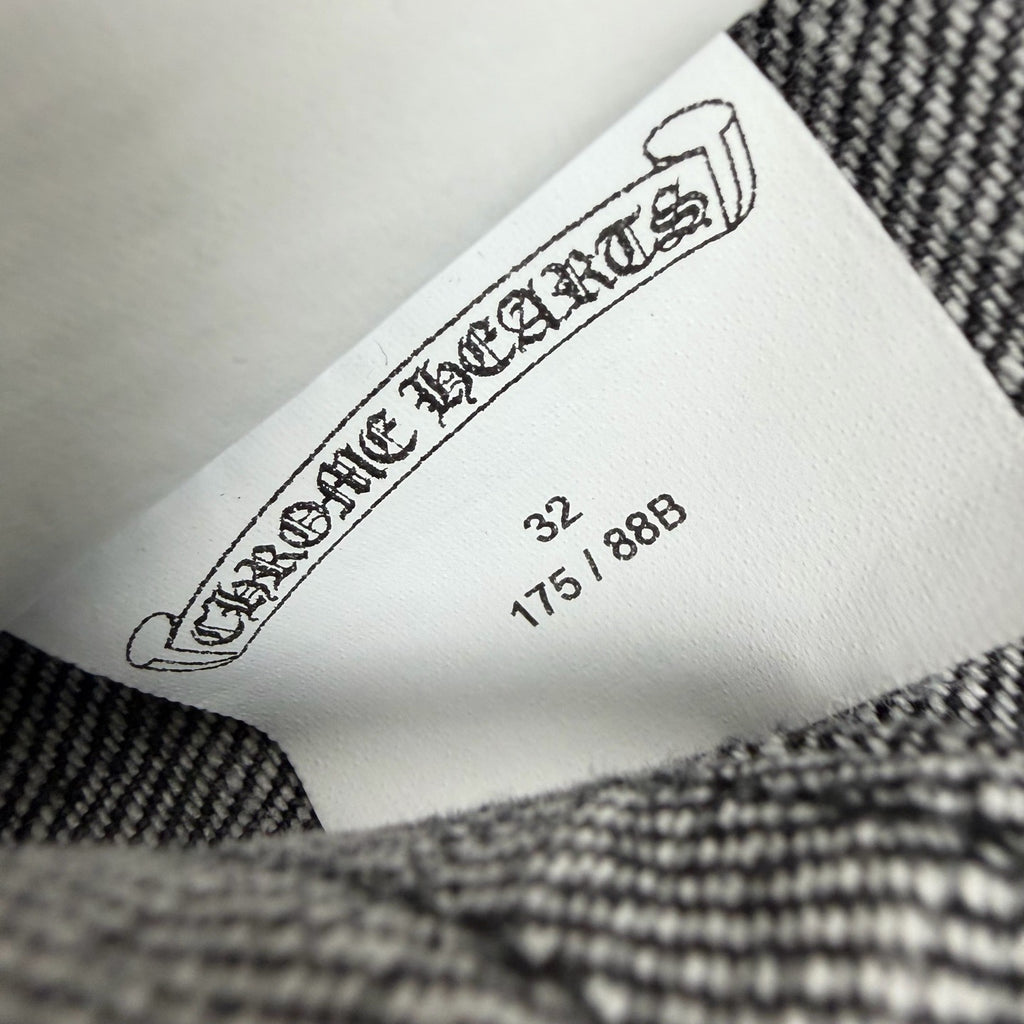 Black & White Flame Jeans