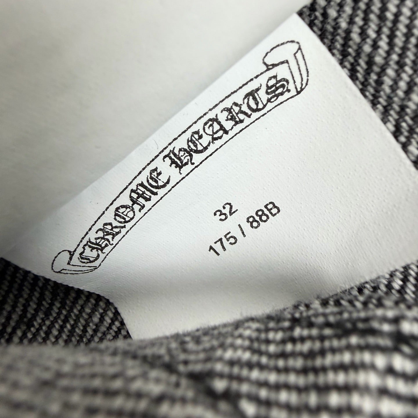 Black & White Flame Jeans