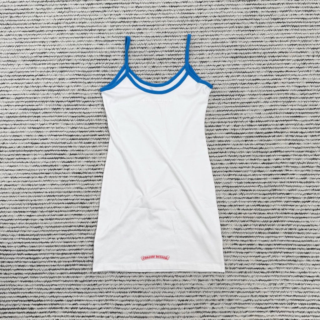 Blue Trim Cami Bodycon Dress