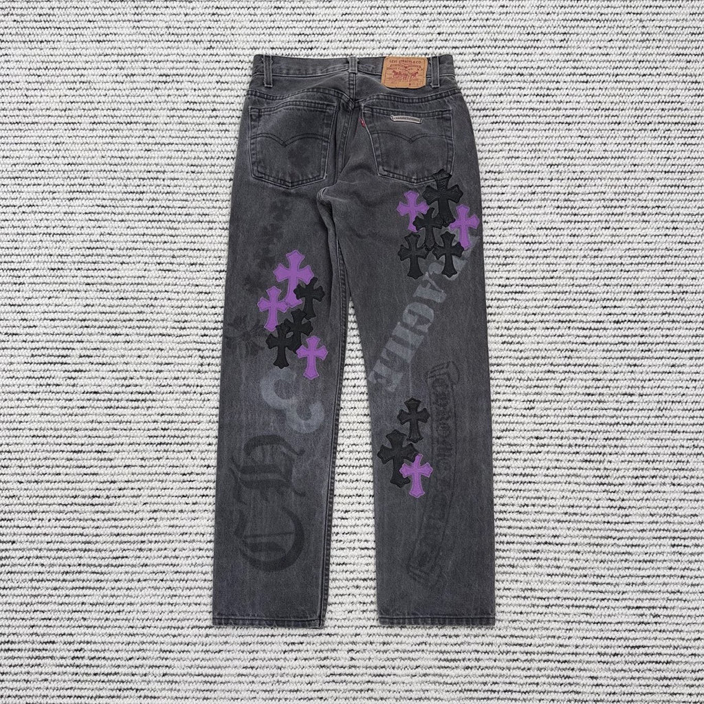 Graffiti 501 Denim Pants