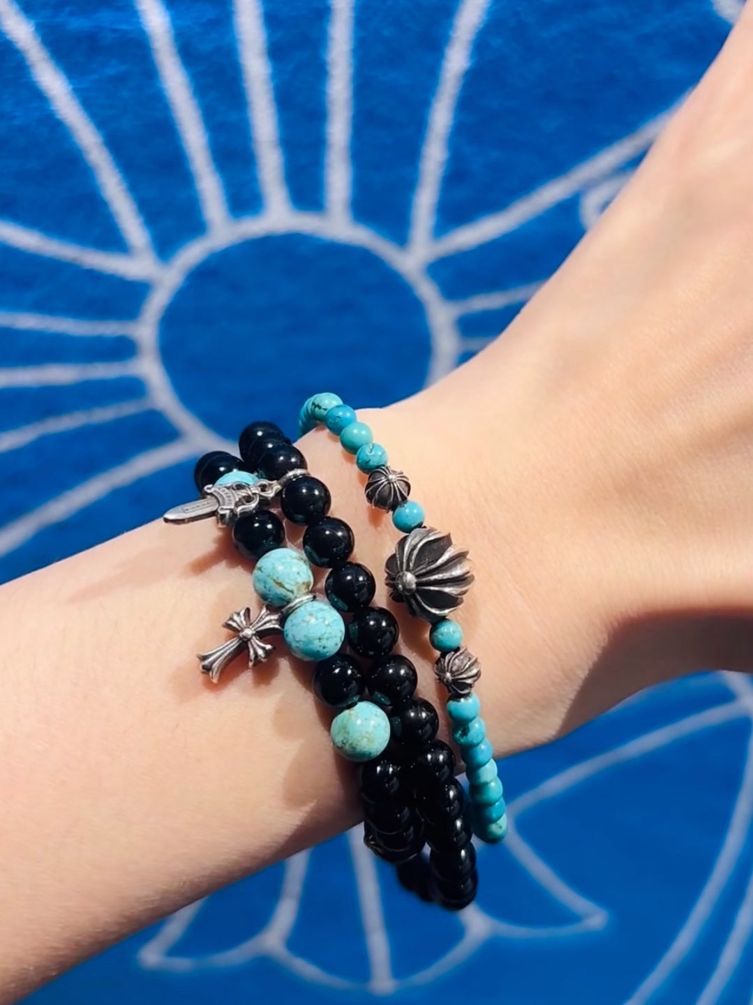 Turquoise Bead Bracelet
