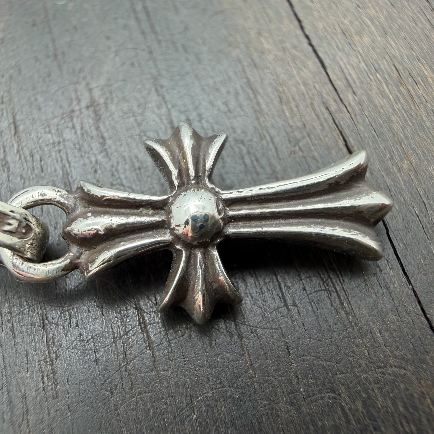 Baby Fat Cross Pendant