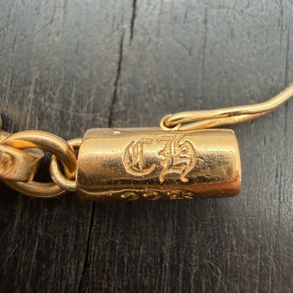 22K Gold PPC Letter Necklace