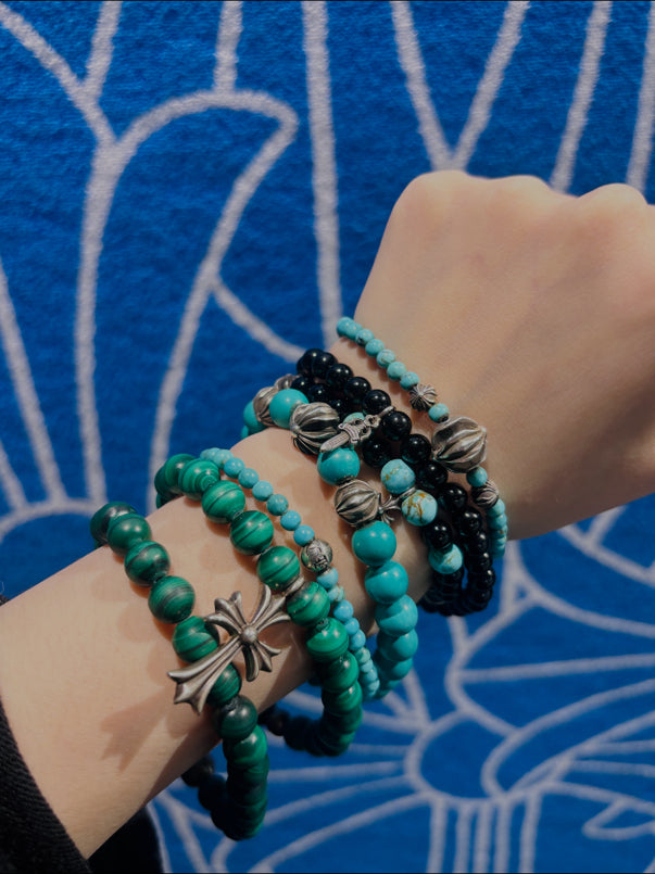 Turquoise Bead Bracelet