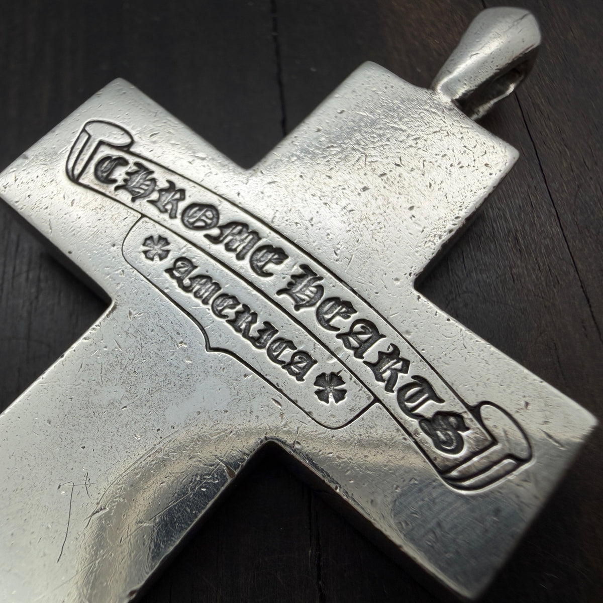 Square Cross Pendant