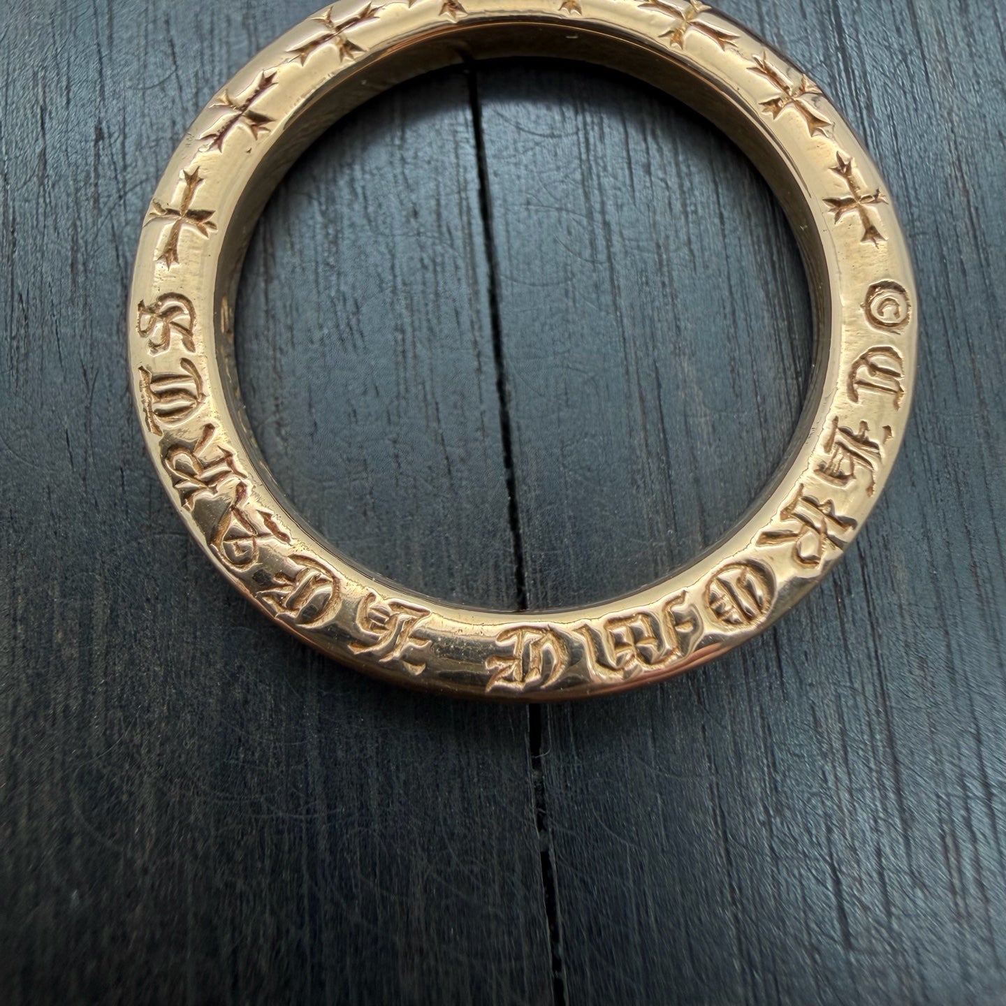 22K Gold 3MM Plain Ban Ring