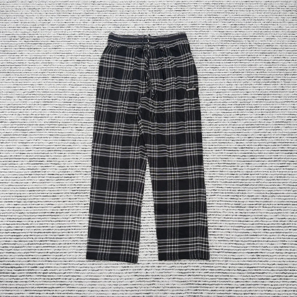 Plaid Wool Trousers