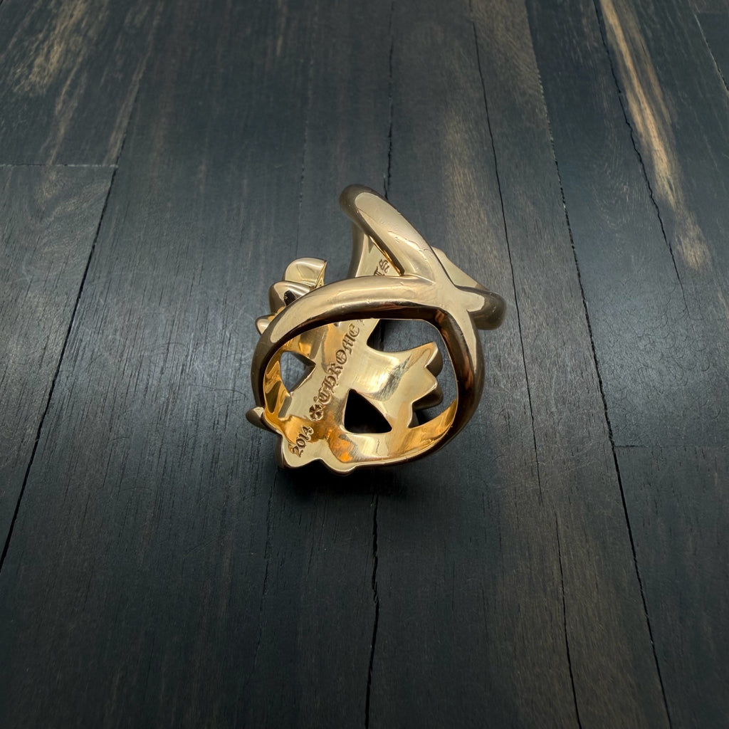 22k Gold Full Diamond Infinity Ring