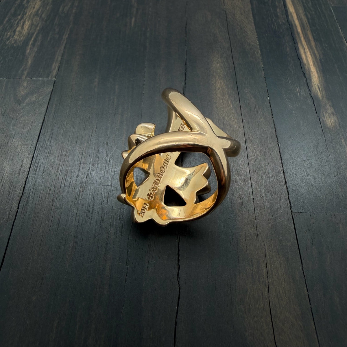 22k Gold Full Diamond Infinity Ring
