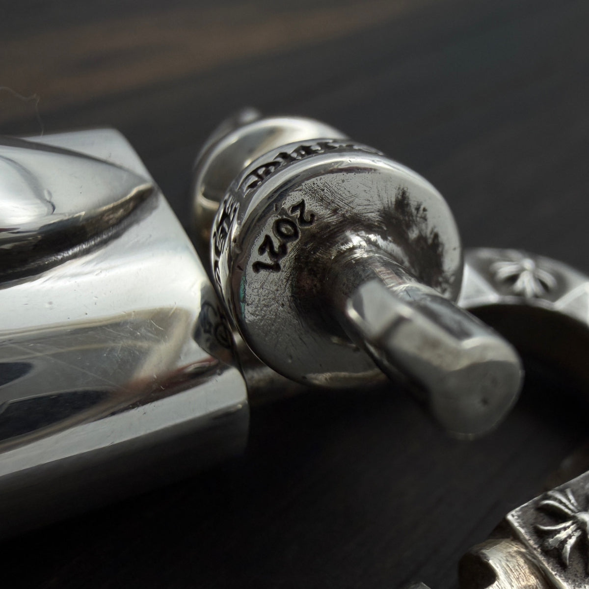 925 Silver Padlock Pendant