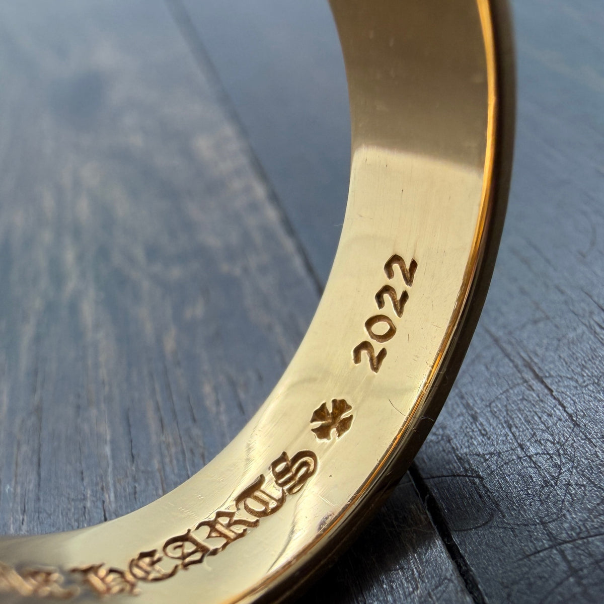 22K Gold Gunslinger Belt Buckle Ring