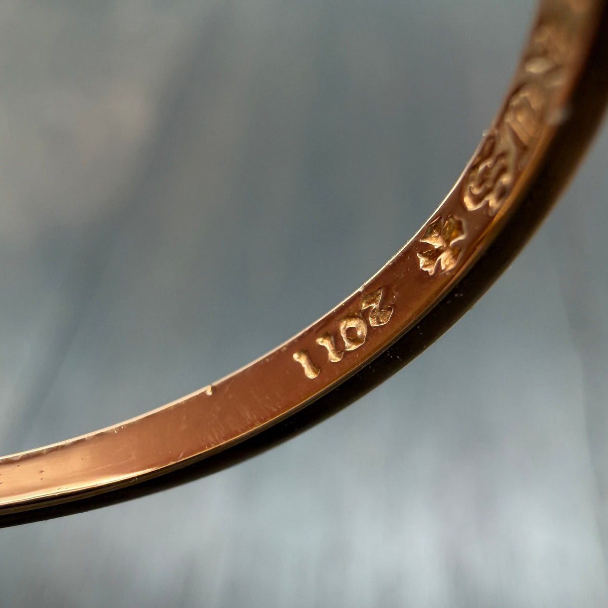 22K Gold CH Plus Ring