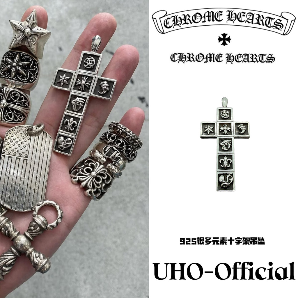 Square Cross Pendant
