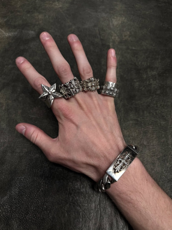 Silver Cemetery Ring