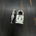 925 Silver Padlock Pendant