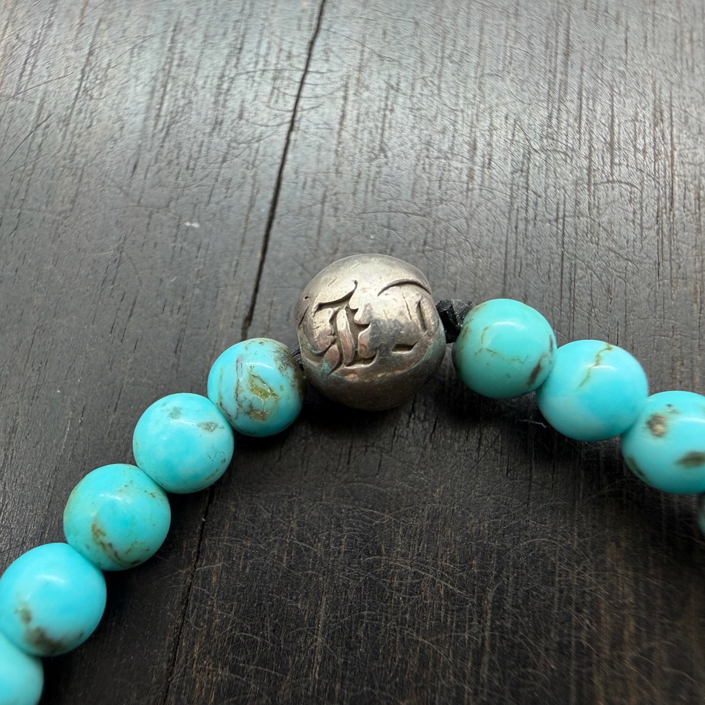 Turquoise Bead Bracelet