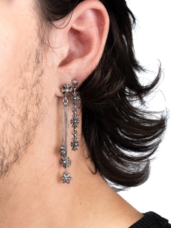 Tiny E Earring