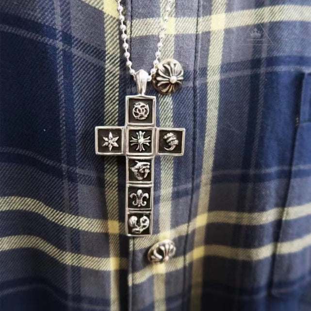 Square Cross Pendant