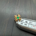 22K Gold Stud Earring