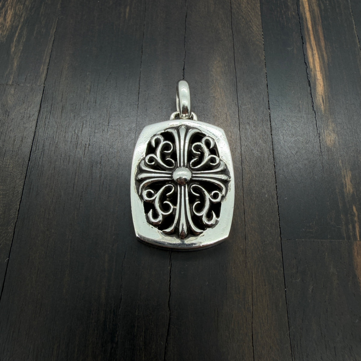 Large Guardian Oval Shield Pendant