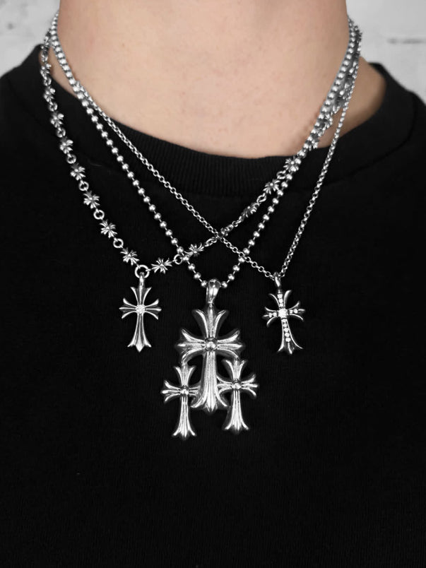 Triple Cross Pendant