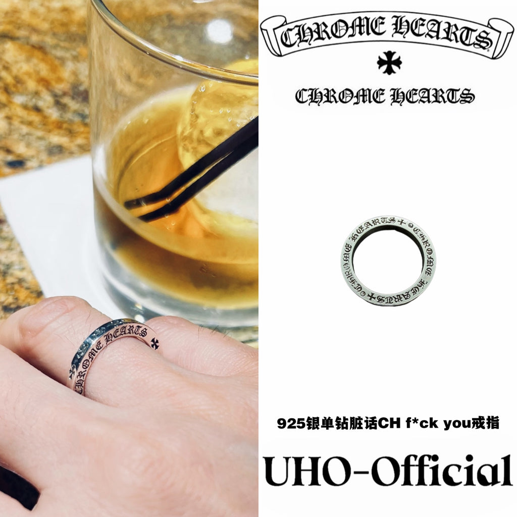 Silve FK Ring Single Diamond