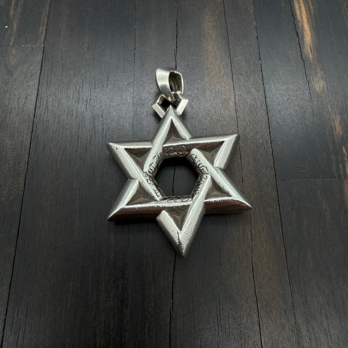 Large Star of David Pendant