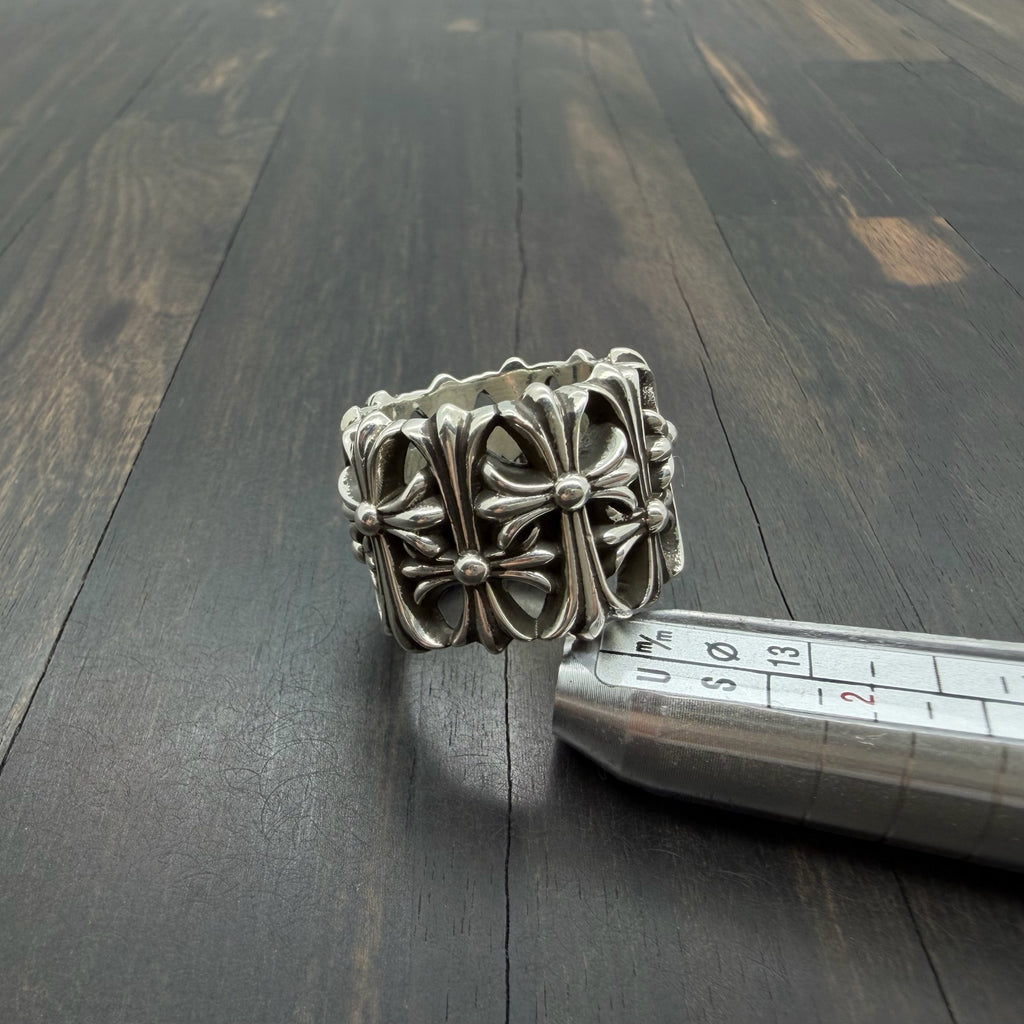 Silver Cemetery Ring