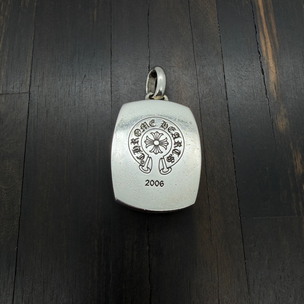 Large Guardian Oval Shield Pendant