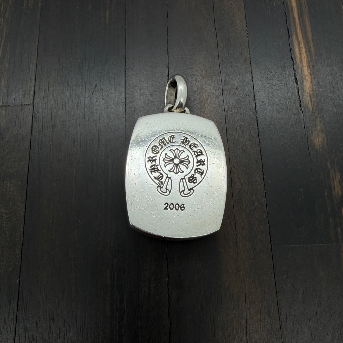 Large Guardian Oval Shield Pendant