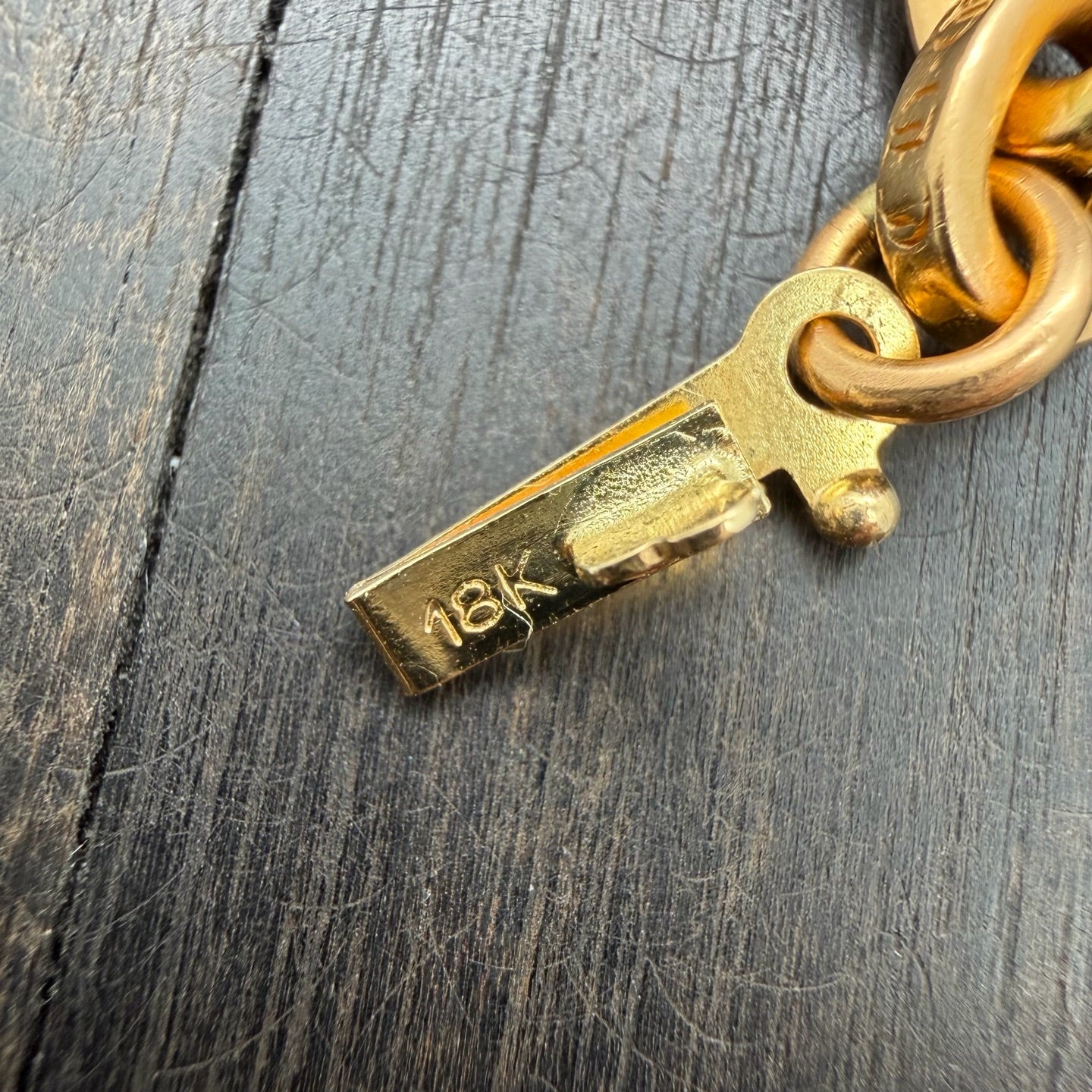 22K Gold PPC Letter Necklace