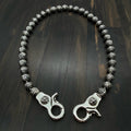 Large Cross Ball Wallet Chain
