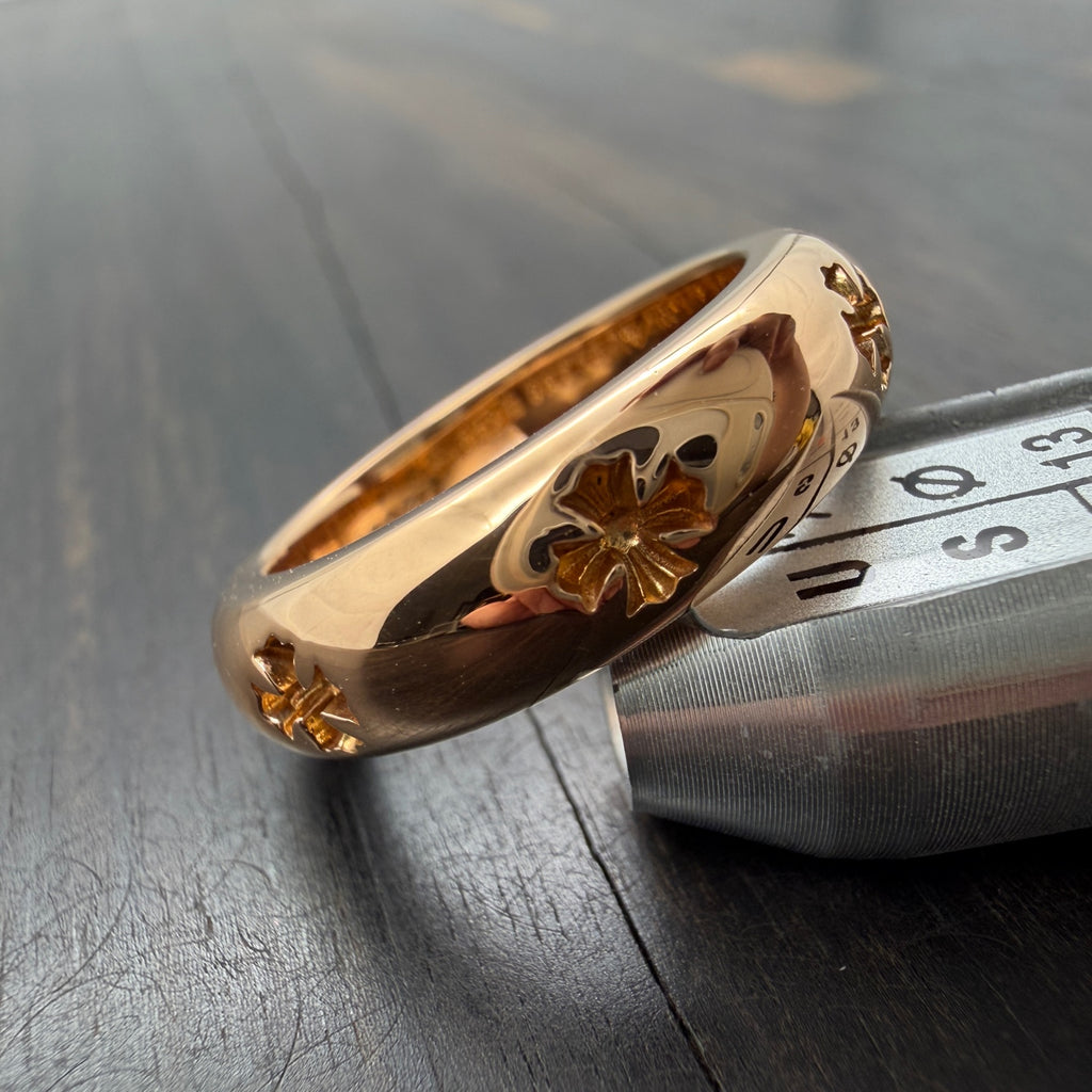 Cut-Out Cross Ring