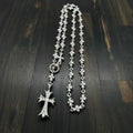 18K White Gold White Diamond Necklace