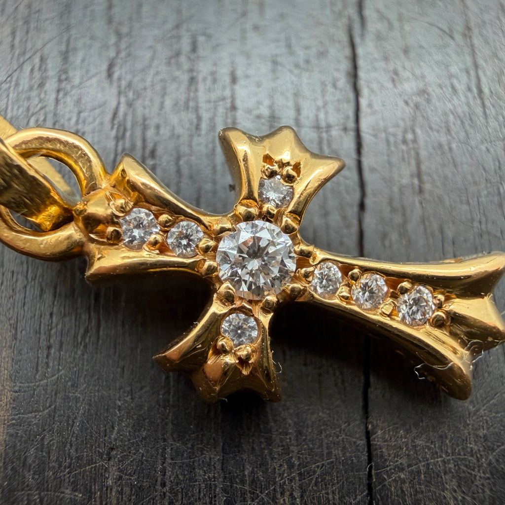 Baby fat Cross Pendant