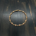 22K Gold Red Diamond Pendant
