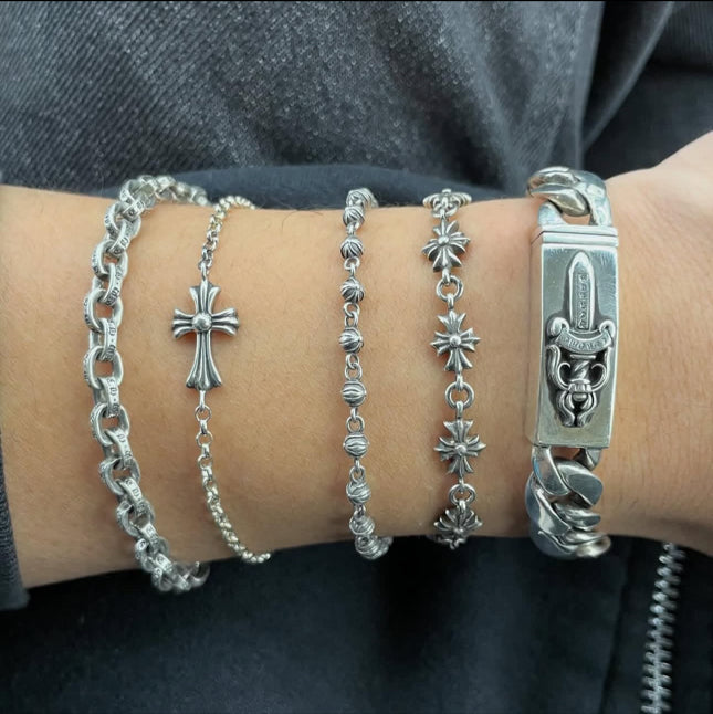 Dagger ID Cuban Bracelet